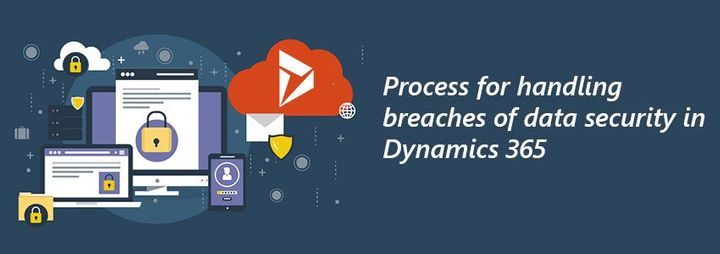 Process for handling breaches of data security in Dynamics 365