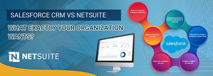 Salesforce CRM Vs NetSuite – What Exactly Your Organization Wants?